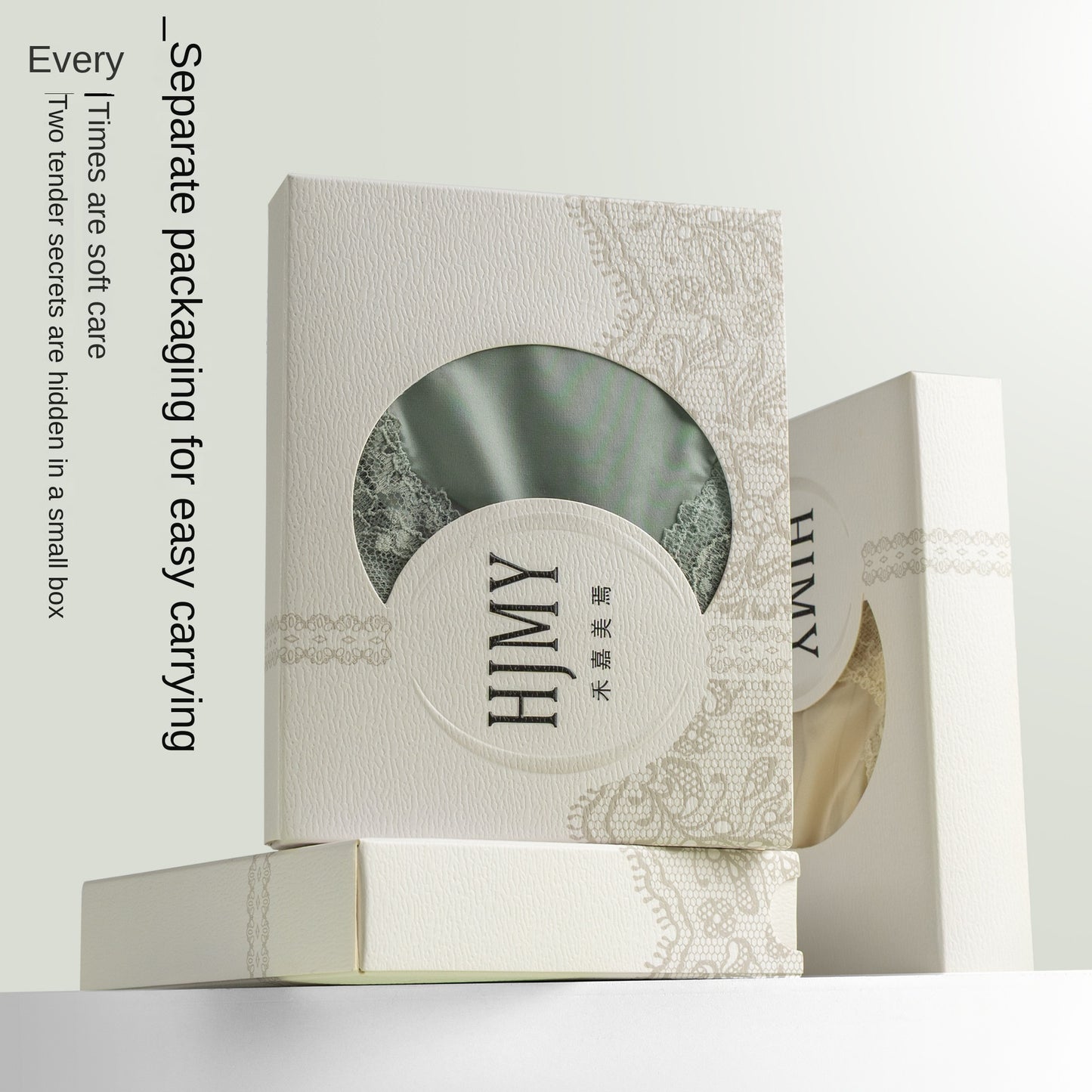 Luxury Mid-High Waist Women's Underwear with Silk-Cotton Lining Antibacterial Mesh Sexy Lace Design